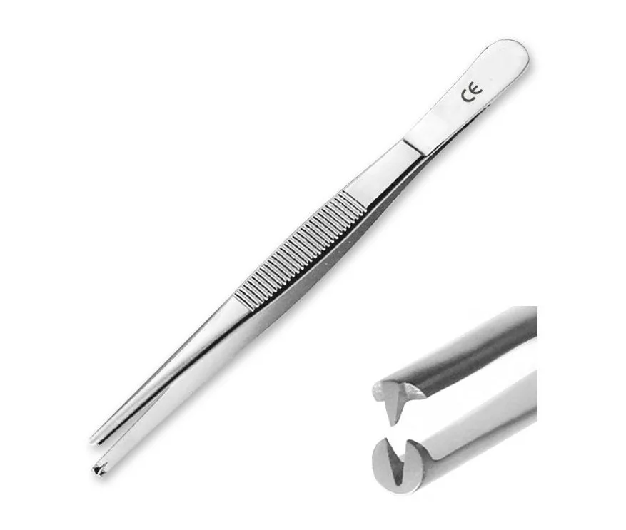 Satillo Chirurgisch pincet 1-2 tands - 14cm