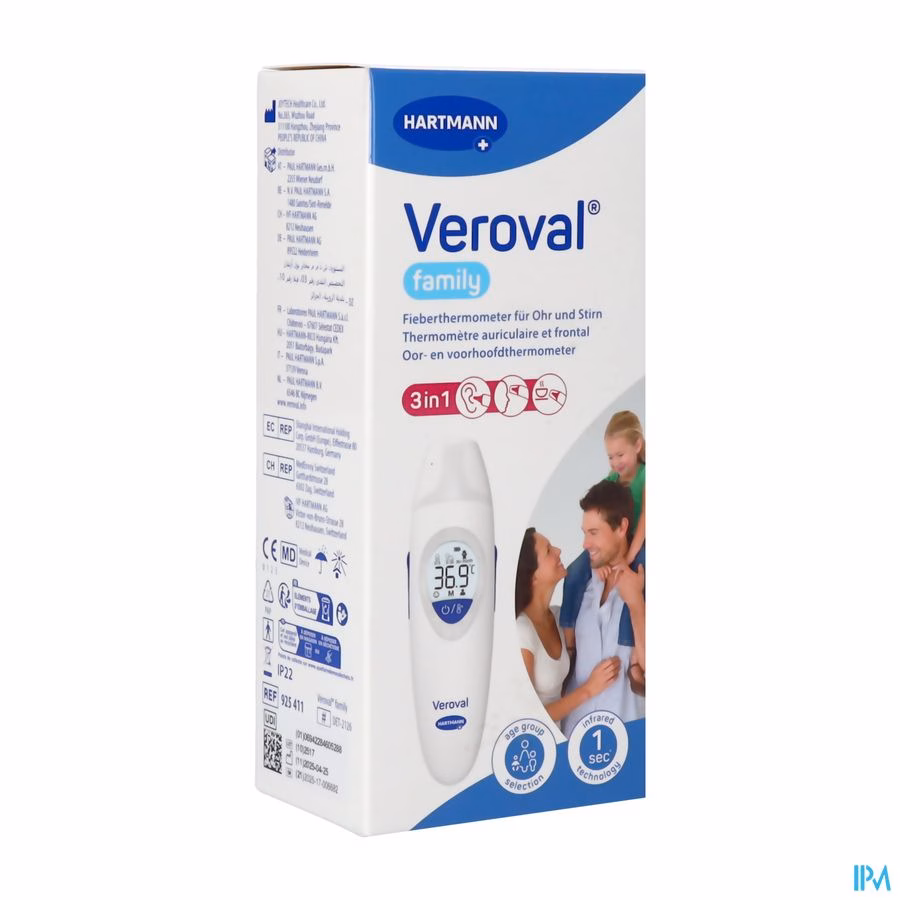 Hartmann - Veroval Familie infrar. therm.1p/s
